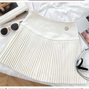 Pleated Skort